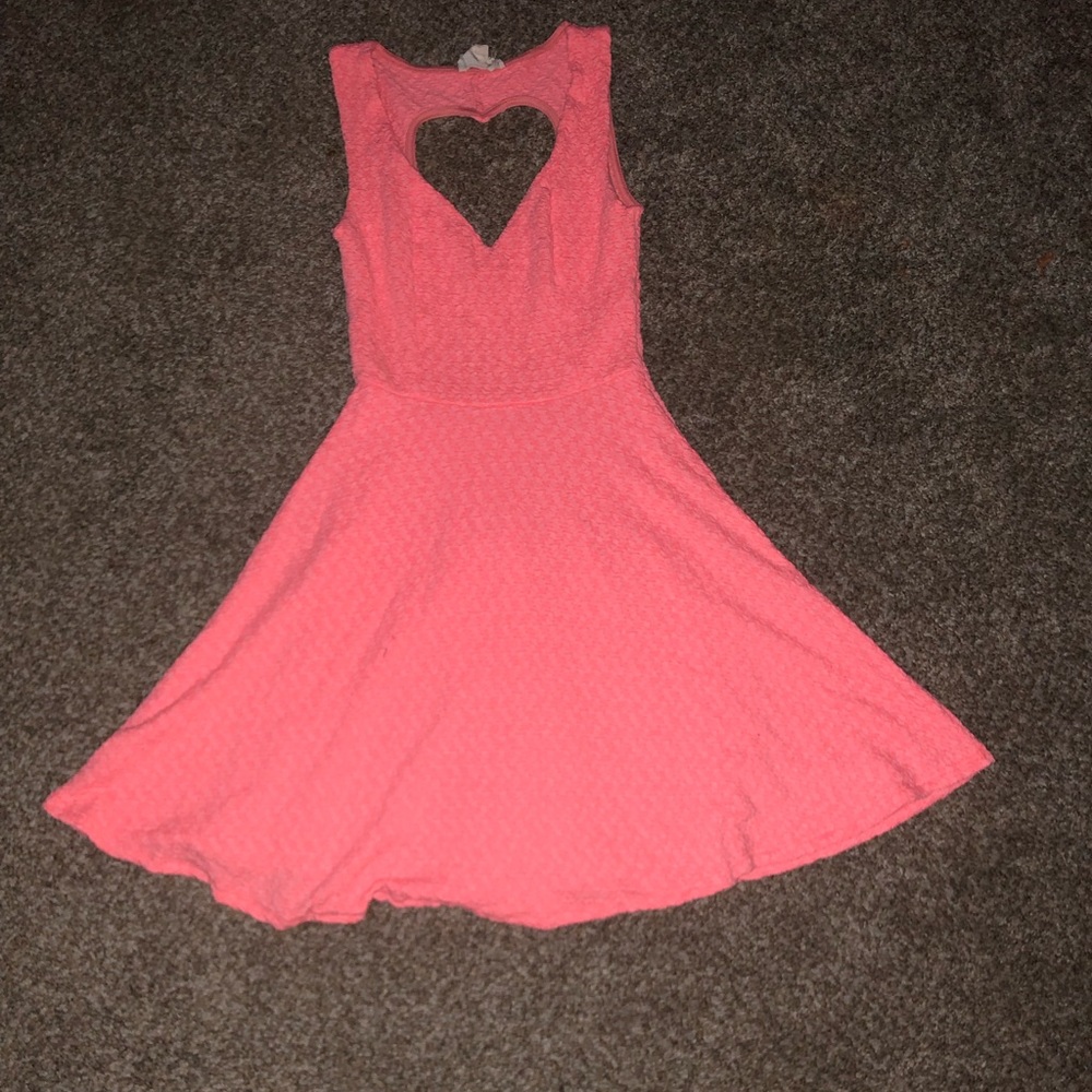 Peach dress